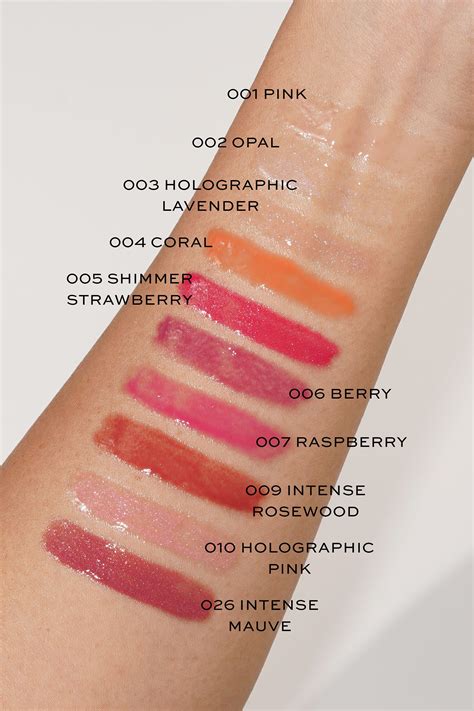 dior red lip gloss|Dior lip gloss color chart.